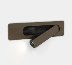 Applique*Astro Liseuse murale, Keta, , LED, 2700K, 155 lm, L6,3cm, H25,6cm - bronze