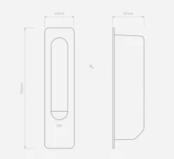 Applique*Astro Liseuse murale, Keta, , LED, 2700K, 155 lm, L6,3cm, H25,6cm - bronze