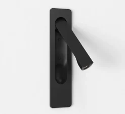 Liseuse murale, Keta, noir mat, LED, 2700K, 155 lm, L6,3cm, H25,6cm - Astro