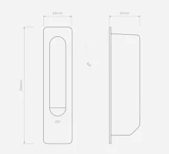 Liseuse murale, Keta, noir mat, LED, 2700K, 155 lm, L6,3cm, H25,6cm - Astro