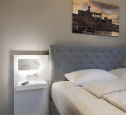 Liseuse, Somnila Spot, version gauche, blanc, LED, 3000K, 770 lm, L28cm, H16cm - SLV