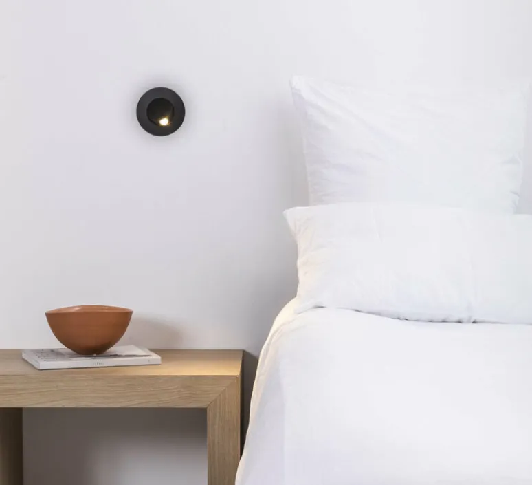 Plafonnier & Spot*Faro Liseuse, Spot encastrable, Click, , LED, 2700K, 252 lm, Ø11,5cm, H7,5cm - noir