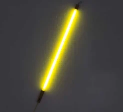 Applique*Seletti Luminaire, tube neon, Linea, , LED, 3000K, L134.5cm, cm - jaune