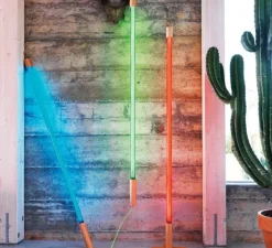 Lampe|Applique*Seletti Luminaire, tube néon, Linea, , L134.5cm, cm - vert