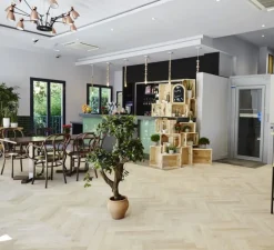 Suspension*Faro Lustre, 12 branches, Retro, , et blanc intérieur, Ø100cm - cuivre