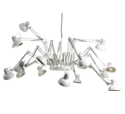 Suspension*Moooi Lustre, 16 bras, Dear Ingo, , Ø73cm, H68cm - blanc
