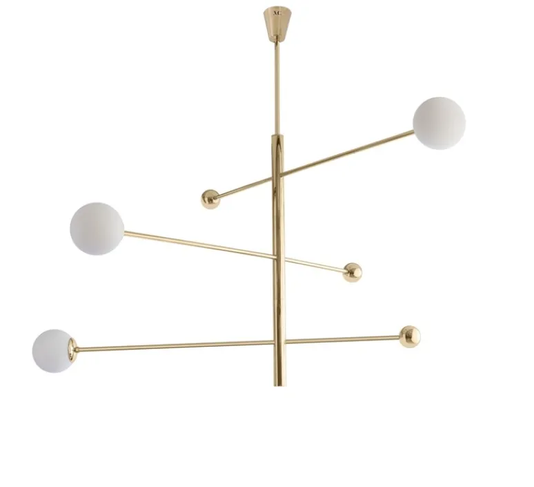 Suspension*Magic Circus Editions Lustre, 08 Version 2, , L156cm, H90cm - laiton