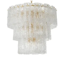 Suspension*Eichholtz Lustre, Almeria, , Ø81cm, H72cm - Laiton antique, verre