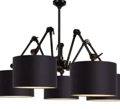 Lustre, Amsterdam 3220, noir, Ø195cm, H45/120cm - It's about Romi