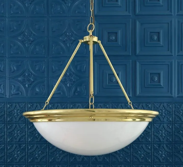 Lustre, Athlone, laiton, Ø69cm, H68cm - Mullan Lighting