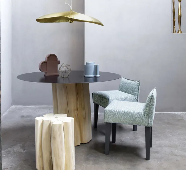 Suspension*Gervasoni Lustre, Brass 95, , L80cm, P70cm, H20cm - Laiton