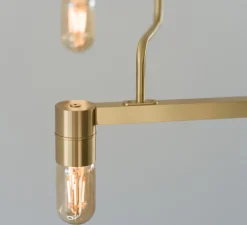Suspension*Rubn Lustre, Chandelier Kennedy, , LED, 2700K, L73.6cm, H58.5cm - laiton
