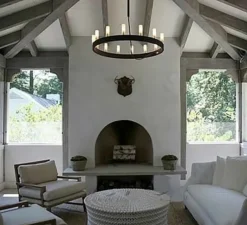 Suspension*Fontana Arte Lustre, Chandelier, , Ø90cm, H45cm - noir