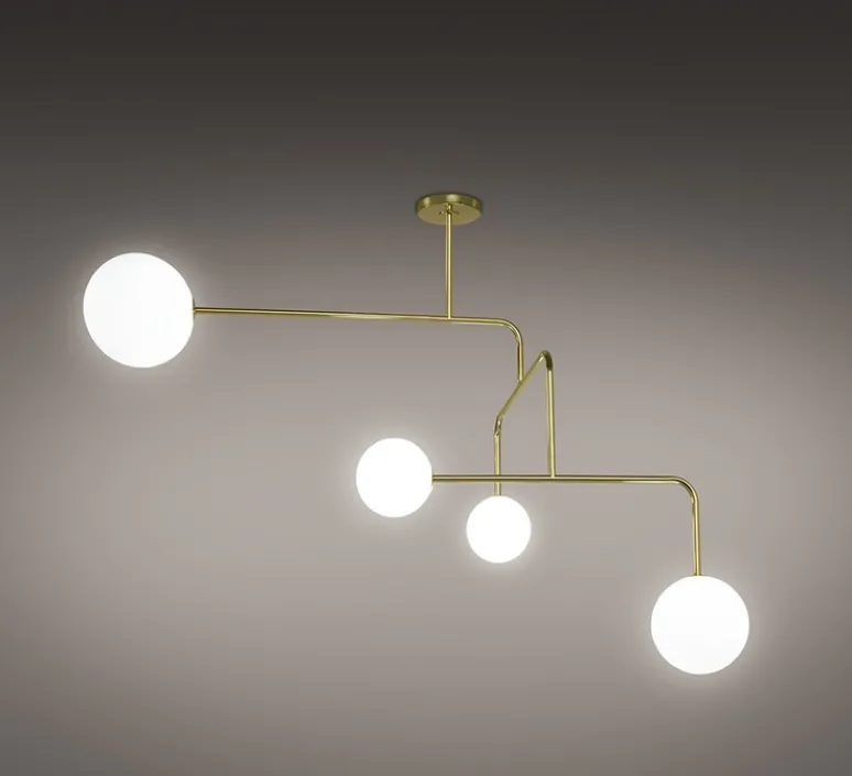 Suspension*Alma light Lustre, Constellation, , Ø110cm, H79cm - laiton