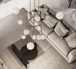 Suspension*Alma light Lustre, Constellation, , Ø145cm, H120cm - laiton