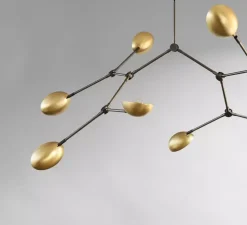 Lustre, Drop Big, laiton, L154cm, H73cm - 101 Copenhagen