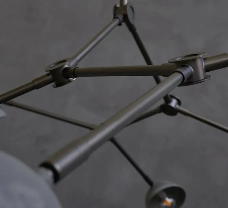 Lustre, Drop Big, noir oxydé, L155cm, H91cm - 101 Copenhagen