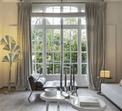 Lustre, Drop Bulp, gris, verre opalin, câble de 5m, L157cm, H85cm - 101 Copenhagen