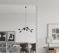 Lustre, Drop mini, noir brûlé, L111cm, H54cm - 101 Copenhagen