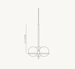 Lustre, Era, beige, Ø48cm, H20cm - Ferm Living