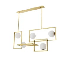 Suspension*Eichholtz Lustre, Erasmus, , L160cm, H70,5cm - laiton