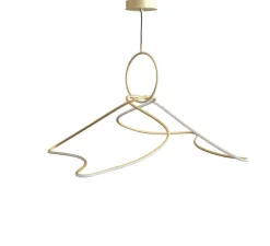 Lustre, Kumo Big, laiton, LED, 2400K, 2059 lm, L100cm, H88cm - 101 Copenhagen