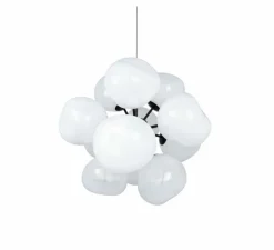 Suspension*Tom Dixon Lustre, Melt Burst, , LED, dim, 3000K, 7100 lm, Ø153cm, H164cm - opal