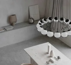 Suspension*Astep Lustre, Model 2109/16/20, , Ø140cm, H160cm - noir