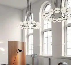 Suspension*Astep Lustre, Model 2109/16/20, , Ø140cm, H160cm - noir