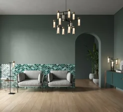 Lustre, Osman-560.12, noir et laiton, L85cm, H60cm - Tooy