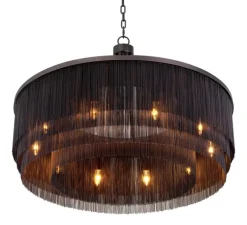 Suspension*Eichholtz Lustre, Tissot L, , Ø90cm, H61cm- bronze