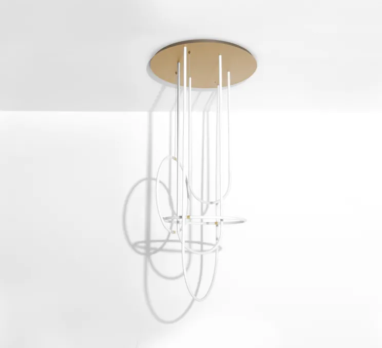 Lustre, Unseen, Chandelier, LED, dim, 2700K, 15883 lm, Ø100cm, H210cm - Petite Friture