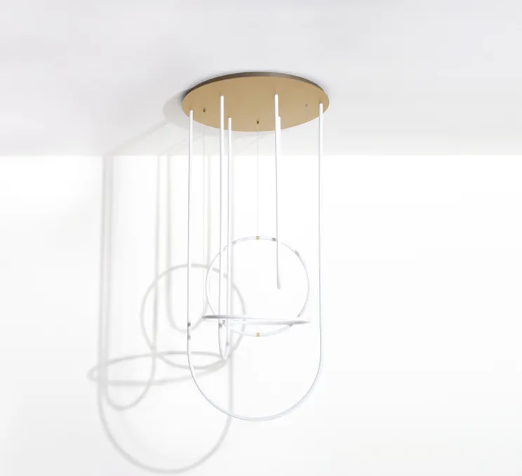 Lustre, Unseen, Chandelier, LED, dim, 2700K, 15883 lm, Ø100cm, H210cm - Petite Friture