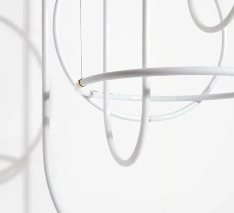 Lustre, Unseen, Chandelier, LED, dim, 2700K, 15883 lm, Ø100cm, H210cm - Petite Friture