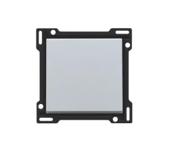 Interrupteur*Niko Manette pour interrupteur, Intense, Simple, Sterling coated, Interrupteur x1, L5,6cm, H5,6cm -