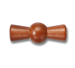 Interrupteur*Fontini Manette pour interrupteur, Garby, Simple, Hêtre couleur miel, Lot de 5, L6,5cm, H2,3cm -