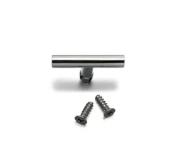 Interrupteur*Fontini Manette pour interrupteur et prise, Do, Simple, Métal chrome, L4,3cm, H4,3cm -