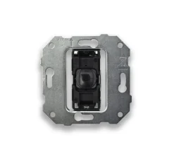 Interrupteur*Font Barcelona Mécanisme, 5.1, Simple, Va-et-vient x1, Noir mat, L8,5cm, H8,5cm -