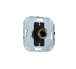 Interrupteur*Fontini Mécanisme, 1950, Simple, Va-et-vient x1, Bronze ancien, L9,1cm, H12,5cm -