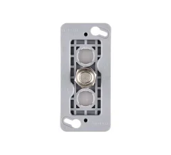 Interrupteur*Modelec Mécanisme, Confidence, Etroit, Push x1, Acier, L3,5cm, H8cm -