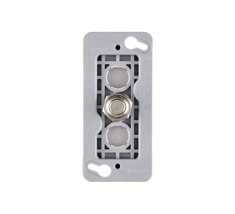 Interrupteur*Modelec Mécanisme, Confidence, Etroit, Push x1, Acier, L3,5cm, H8cm -