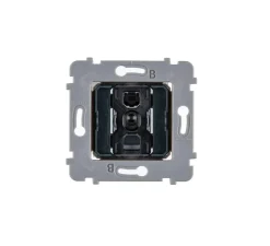 Mécanisme, Confidence, Simple, Va-et-vient ou poussoir x1, Noir, L7,5cm, H7,5cm - Modelec