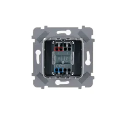 Mécanisme, Confidence, Simple, Va-et-vient ou poussoir x1, Noir, L7,5cm, H7,5cm - Modelec