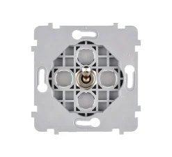 Interrupteur*Modelec Mécanisme, Confidence, Simple, Va-et-vient x1, Acier, P3,5cm, H12cm -