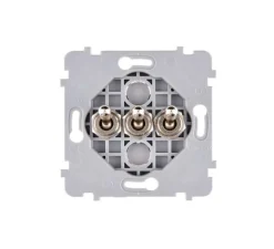 Mécanisme, Confidence, Simple, Va-et-vient x2, Poussoir x1, Acier, L7,5cm, H7,5cm - Modelec