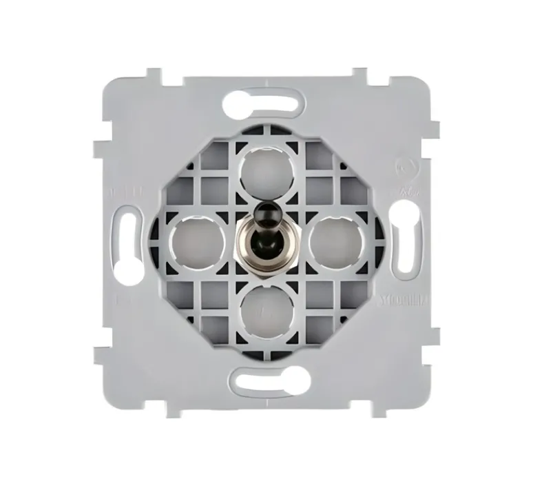 Interrupteur*Modelec Mécanisme, Confidence, Simple, Va-et-vient x1, Noir, L3,5cm, H12cm -