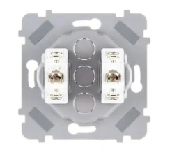 Mécanisme, Confidence, Simple, Poussoir x2, Doré, L3,5cm, H12cm - Modelec