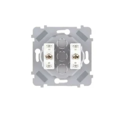 Mécanisme, Confidence, Simple, Va-et-vient x1 et Levier Poussoir x1, Doré, L3,5cm, H12cm - Modelec