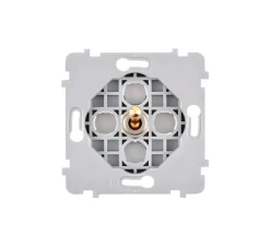 Interrupteur*Modelec Mécanisme, Confidence, Simple, Va-et-vient x1, Doré, L3,5cm, H12cm -