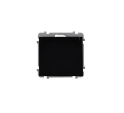 Mécanisme, Confidence, Simple, Interrupteur à carte x1, Noir mat, L7,5cm, H7,5cm - Modelec